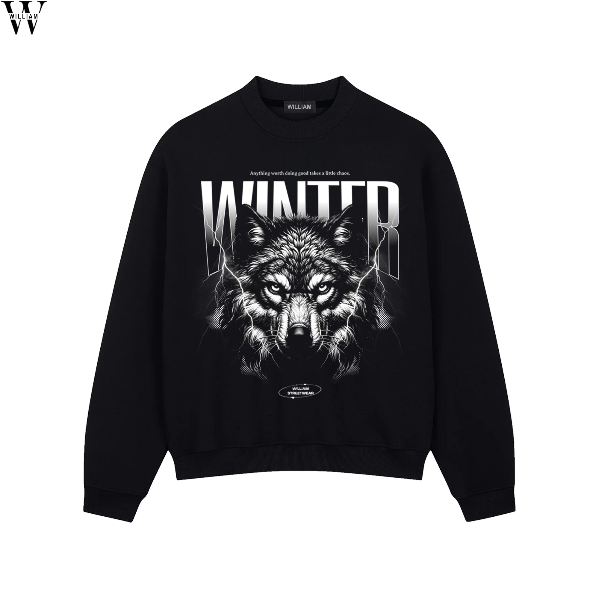 Winter Wolf Sweater
