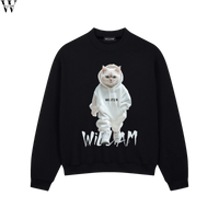 Cat White Street Sweater